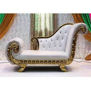 Sofá-Chaise de boda francés de calidad superior, chaise lounge de boda de estilo europeo de lujo, nuevo sofá de boda victoriano - Product Image 1