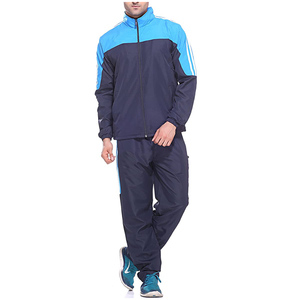 Shanawar Chándales de Entrenamiento Unisex de Alta Calidad de Secado Rápido a Prueba de Viento Antibacteriano Nylon Spandex Set Moda Gris XL - Product Image 1