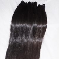 Perruques en cheveux vierges indiens Remy lisses, cuticules alignées, double trame machine, avec closure complète en dentelle ou frontale 5x5, double tirage, cheveux épais