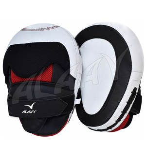 Focus Pad Mitt La mejor forma curva hecha de cuero genuino o cuero artificial Enfoque personalizado Nuevo diseño Focus PadsPads - Product Image 1