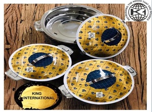 Cazuela de acero con plástico para almacenamiento de alimentos, la mejor calidad - Product Image 4