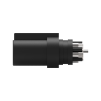 Conector DIN Macho de Alimentación Especial de 6 Pines, 30V 1A, Moldeado con Cable, Modelo SPD-06F1-01 para Uso Industrial