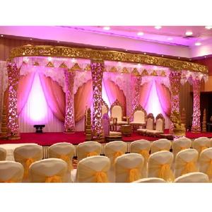 Mandap de Fusión Fantástica para Bodas Indias, Mandap de Boda Indio Moderno y de Fusión, Mandap de Boda de Estilo Indio y Fiyiano, Canadá - Product Image 1