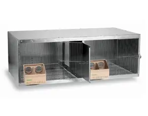 Pigeon breeding cage 8 compartments. Removable divider