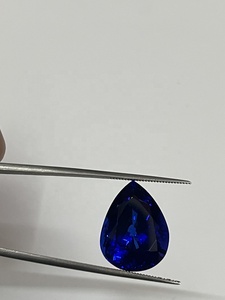 Piedra Natural de tanzanita en forma de pera, pavo real de alta calidad, color azul, perfectamente hecha, 22,00 quilates, gema, de Sadiya internacional - Product Image 5