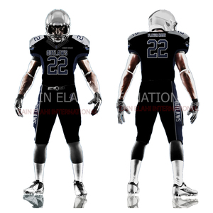 Vente en gros 2024 personnalisé prix usine haute qualité respirant 100% polyester maillot de football américain personnalisé Sublimation hommes - Product Image 6