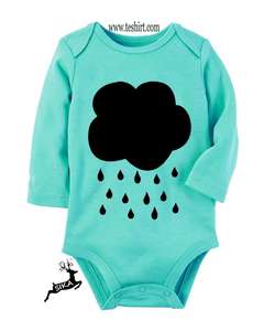 Barboteuse de noël 100% en coton bambou biologique, body en coton, rouge, rayures, nouvelle collection en ligne - Product Image 3