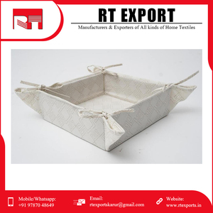 Paniers à pain Meilleure conception Paniers à pain en coton pour usage commercial Acheter au prix de gros - Product Image 6