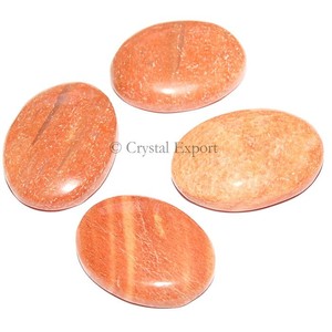 Buy Online Gemstone Energy Giving Carnelian Orgone Eye Cab Set - Product Image 5