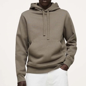 เสื้อฮู้ดผู้ชายสำหรับฤดูใบไม้ร่วง - ผ้าฟลีซฝ้าย 100% กันน้ำและกันลม พร้อมสีและโลโก้ที่ปรับแต่งได้ - Product Image 1