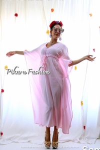 Nuevo Kaftán de Rayón 2026, Vestido Bohemio de Algodón para Mujer, a la Moda, para Fiesta, Playa o Noche, con Mangas Tejidas - Product Image 2