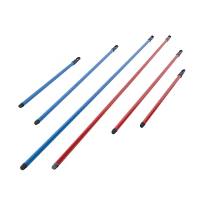 Balais à manche télescopique RAYACO de qualité supérieure multicolores avec support rotatif, tête de balai en PP pour une utilisation intérieure/extérieure - Product Image 3