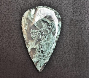 Gema de ágata de musgo de alta calidad, Gema de cristal de ágata semipreciosa, venta al por mayor - Product Image 4