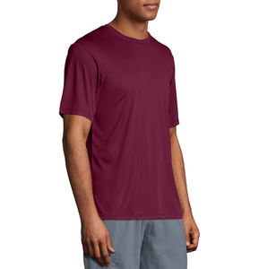 Camisetas de algodón de primera calidad para hombre Camiseta de gimnasio ajustada con estampado personalizado con diseño de logotipo - Product Image 1