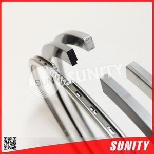 SUNITY คุณภาพพรีเมี่ยม123มม. * 3.306Kmm * 3มม. * 3มม. * 4มม. DE12TI ชุดแหวนลูกสูบ OEM 65 02503-8236สำหรับเครื่องกำเนิดไฟฟ้า - Product Image 4