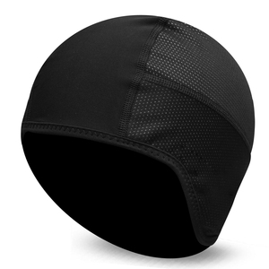 PIHA SPORTS Lightweight Unisex Cycling Thermal Skull <b>Cap</b>-<b>Winter</b> Cycling Hat Polyester/Cotton Material Black Neon Hi-Viz Design - Product Image 2