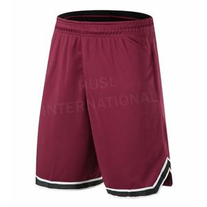 Pantalones cortos de baloncesto de malla de poliéster transpirable con logotipo personalizado del fabricante para hombre, pantalones cortos deportivos de talla grande de secado rápido para Fitness - Product Image 1