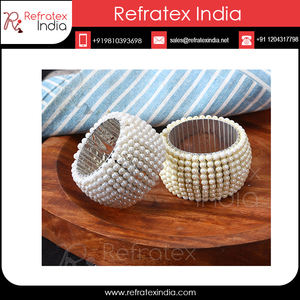 Multi Color <b>Beaded</b> Napkin Rings - Product Image 6