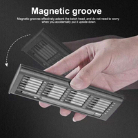 Juego de Destornilladores Profesional 24 en 1, Multiusos, para Reparación de Juguetes Electrónicos, Herramienta Manual Eléctrica con Puntas Magnéticas