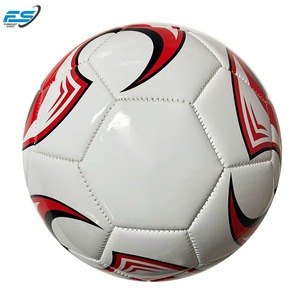 Professional Size 5 Soccer Ball Customized PU <b>Leather</b> <b>Football</b> for Training Red & Blue Custom Designs Print for PK Sale - Product Image 4