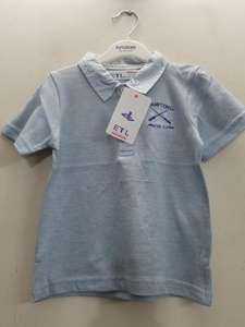 เสื้อโปโลเด็กชาย แบรนด์ดัง คุณภาพสูง แขนสั้น ผ้าฝ้าย กระดุมติดหน้า คอปกปิเก้ สินค้าสต็อกจากบังกลาเทศ - Product Image 5