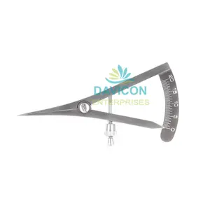 CASTROVIEJO CALIPER | Stainless Steel castroviejo caliper measuring eye gauge