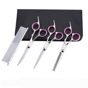 Professional High Quality Stainless Steel Pet <b>Dog</b> Grooming Scissors <b>Shears</b> Set - Product Image 2