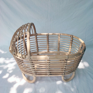 Ropa de cama de muñeca de ratán para niños, juguete de simulación de Juego Seguro - Product Image 1