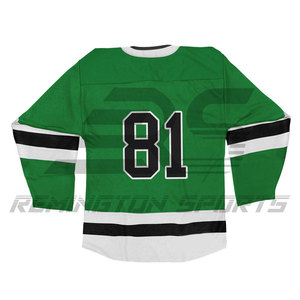 Livraison rapide Impression personnalisée Uniformes de l'équipe de hockey sur glace Chemises unies Prix bon marché Uniforme de hockey sur glace - Product Image 2