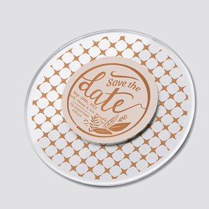 Tarjeta de Invitación de Boda LED Acrílica, Invitación Luminosa para Guardar la Fecha del Evento Nupcial - Product Image 3