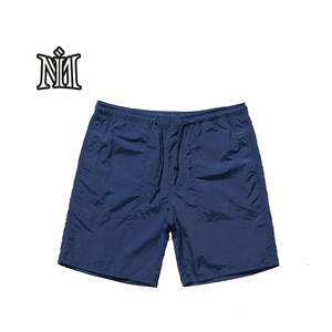 Men's Summer Casual Elastic Waist Running <b>Shorts</b> Cotton Fleece Eco-Friendly <b>Plaid</b> Pattern Anti-Wrinkle Plain Dyed - Product Image 4