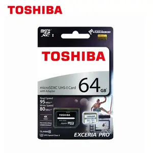 TOSHIBA microSD זיכרון כרטיס נהיגה מקליט נייד טלפון מצלמה M401 64gb תמיכת 4K TF זיכרון כרטיס