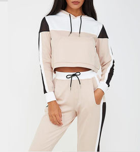 Survêtement de sport à rayures latérales et col cheminée pour homme - Product Image 2