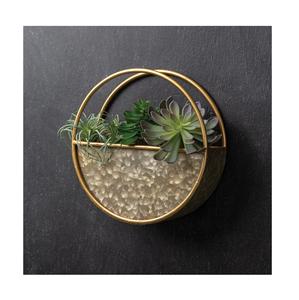 Jardinière murale décorative à l'aspect supérieur Pot de fleur suspendu balcon Pot de fleur en métal suspendu pour jardin - Product Image 2