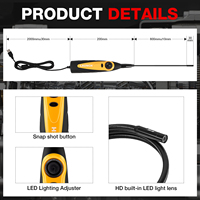 Launch X431 Pros Mini X431 V/X431V Videoscope LED Endoscopio Xtuner T1 Herramienta de diagnóstico para Escáner de coche Man Truck Obd2