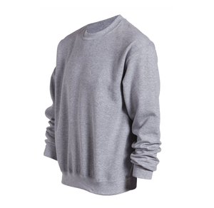 Sudadera de cuello redondo de algodón orgánico para hombre, sudaderas informales de gran tamaño de manga larga para invierno, buen material bordado - Product Image 2