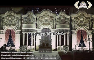 กรอบ Jhumka สำหรับการจัดงานแต่งงานในธีมอินเดียการตกแต่งด้วยธีมอาหรับที่มีสีสัน - Product Image 3