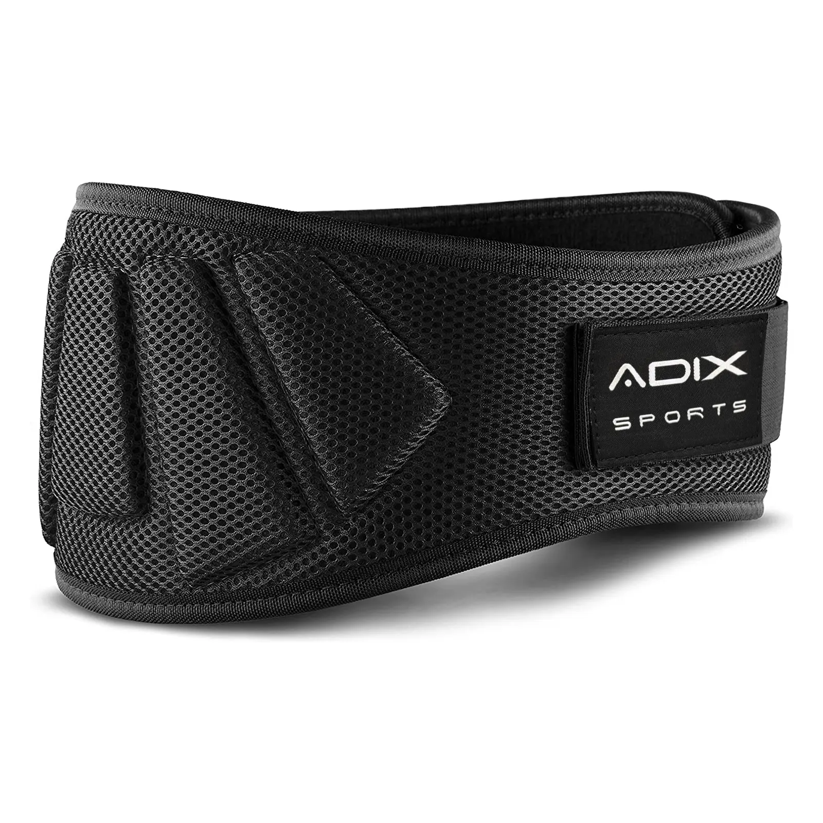 Customized Logo 6 inch wide Back Support Neoprene Rubber Gym Belt Training Weight Lifting belt