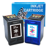 Cartouche d'encre à jet d'encre UniPlus 21 22 XL 21xl 22xl C9351A C9352A pour imprimante hp