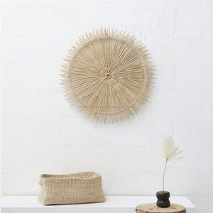 Décoration murale en herbe de mer tissée pour la maison, fabriquée au Vietnam - Product Image 2