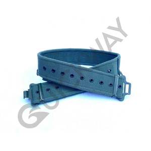 Ceinture en nylon OEM Ceinture de cérémonie | Ceinture de cérémonie Couleur noire solide personnalisée avec boucle en métal Ceinture de cérémonie en nylon - Product Image 6