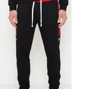 Nouvel ensemble de survêtement de sport pour homme, en coton uni, léger et respirant, avec capuche, pour l'hiver, noir, vente en gros - Product Image 4