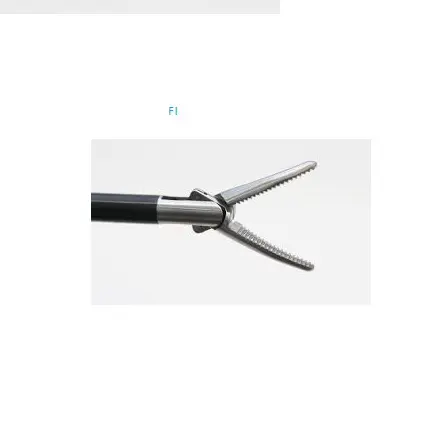 Laparoscópica Dupla Tesoura Reta 5mm x 330mm/Tesoura Reta Dupla Ação Instrumentos De Treinamento Laparoscópica