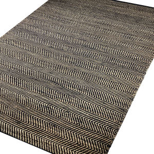 Tapis en Jute multicolore tissé à la main, idéal pour décoration d'intérieur et d'extérieur, nouvel accessoire de styliste Standard, 2020 - Product Image 5
