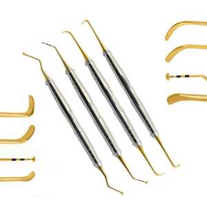 Instrumentos de Elevación de Senos Maxilares de Acero Recubierto de Oro para Implantes Dentales, Elevadores Avanzados, Fuente de Alimentación Manual, Xtreem Invent Intl - Product Image 2