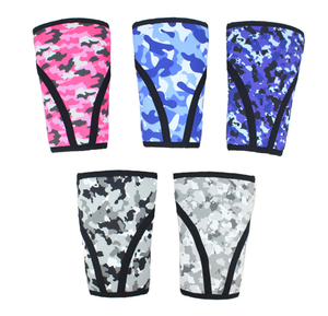 2020 Unisex <b>Elastic</b> Fitness <b>Knee</b> Sleeve Brace High Quality Breathable Compression Sport <b>Support</b> Running Powerlifting Logo - Product Image 6