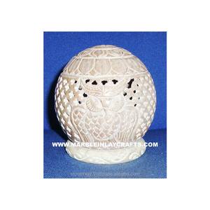 Porte-bougies en pierre naturelle - Product Image 1