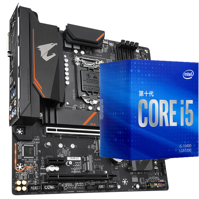 GIGABYTE B460M AORUS PRO Gaming Motherboard with Intel 10th Core I5 10400 10400F 10500 I7 10700 CPU