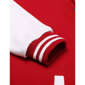 Veste coupe-vent Varsity pour homme, manteau d'extérieur léger à manches longues pour le sport, le streetwear décontracté et les voyages - Product Image 5