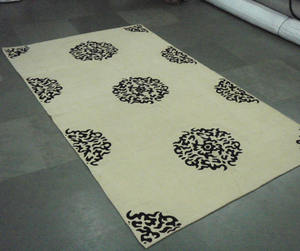 Nueva colección exclusiva de alfombras tejidas a mano de algodón técnica tejida al por mayor - Product Image 5